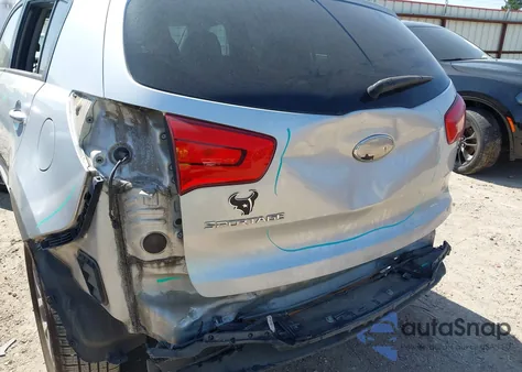 2014 Kia Sportage Lx из США, поврежденный, VIN KNDPB3AC4E7662424